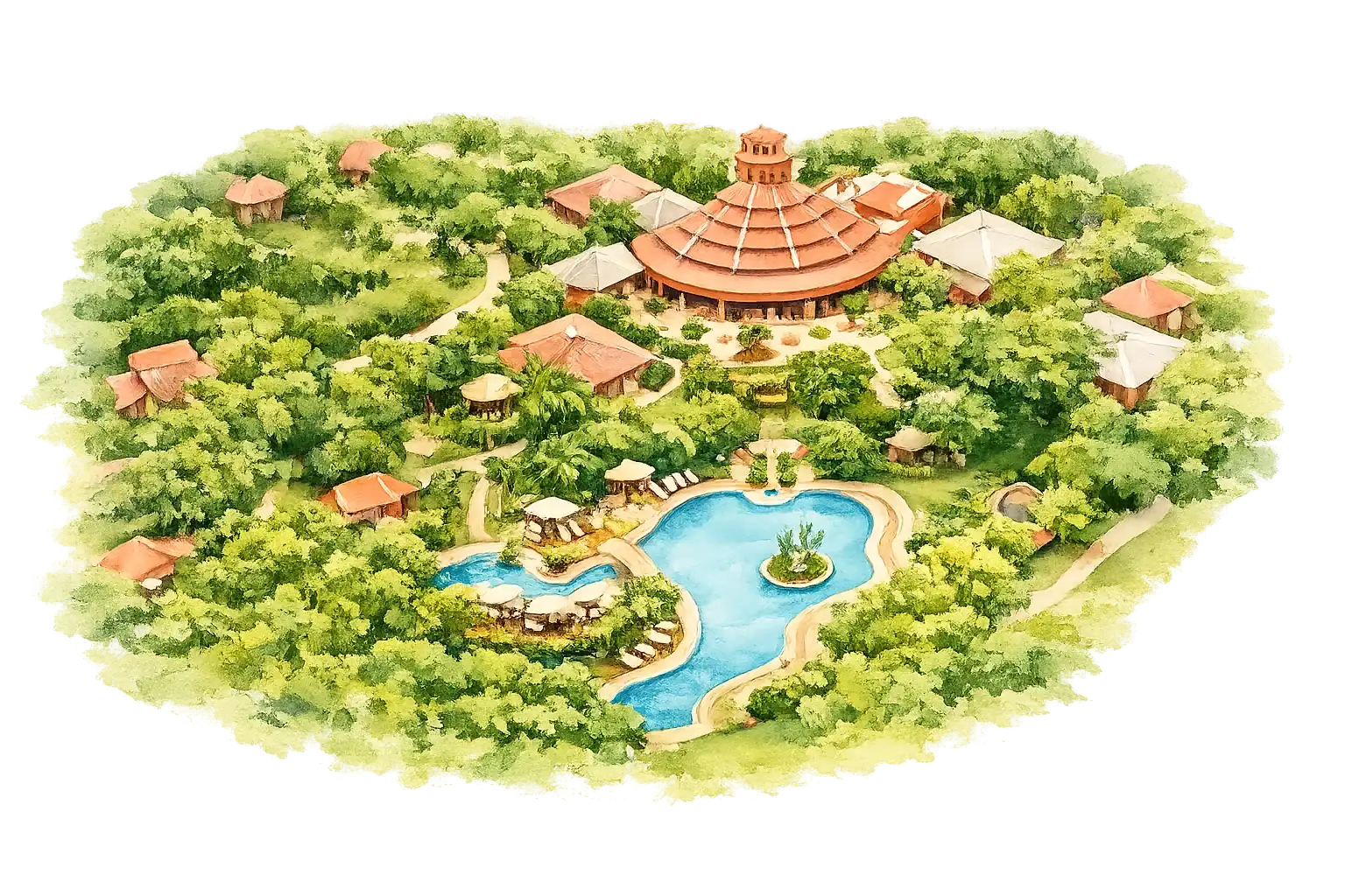 The Westin Sohna Resort & Spa illustration